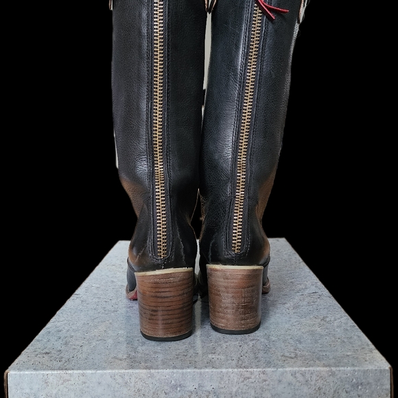 Freebird Granny Calf Boots - Picture 2 of 5